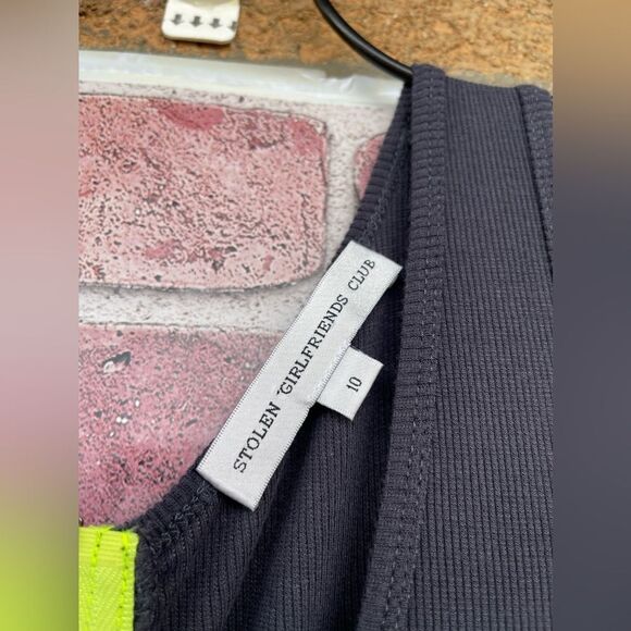 Stolen girlfriends club Ribbed Maxi Dress size 10 - Picture 6 of 11